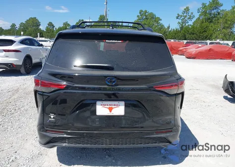 2025 Toyota Sienna Xse z USA, uszkodzony, nr VIN 5TDCRKEC8SS263967